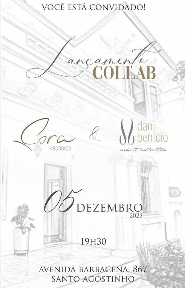 Lançamento Collab: Cora Vestidos e Dani Benício White Collection!